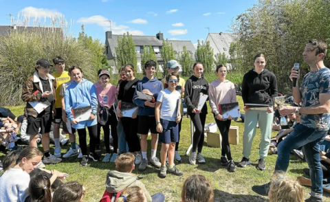 BREC’H (56) – Le collège St-Gildas remporte le « Trofe an Erminig » à Theix-Noyalo !