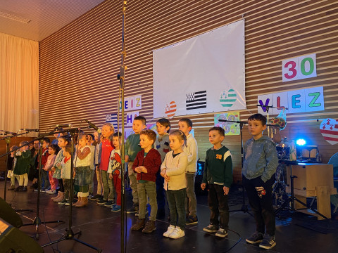 Les 30 ans le filière bretonne à l'École Saint Guigner à Pluvigner (56)